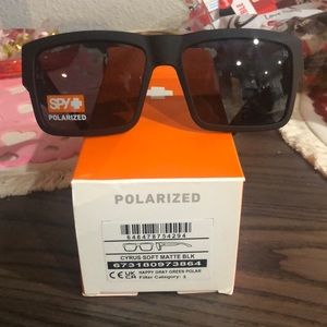 Spy Cyrus Soft matte black Polarized
